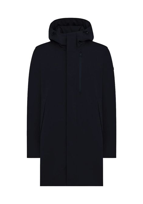 DUNO Parka Lungo Planet Uomo Navy Bi-Stretch Impermeabile DUNO | Parka | PLANET TORANO 3L800